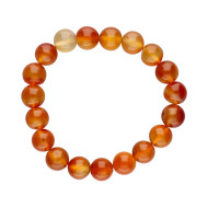 Karneol - Armbånd - 10mm