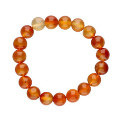 Karneol - Armbånd - 10mm
