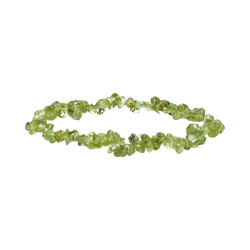 Peridot - chip armbånd
