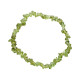 Peridot - chip armbånd