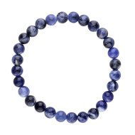 Sodalitt - Armbånd - 6mm