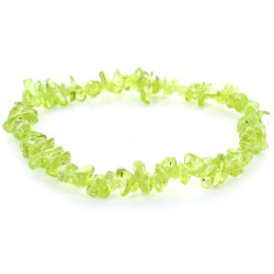 Peridot - chip armbånd
