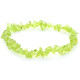 Peridot - chip armbånd
