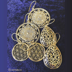 Lotus Mandala - Messing