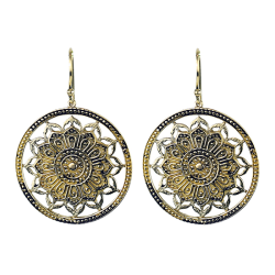 Lotus Mandala - Messing