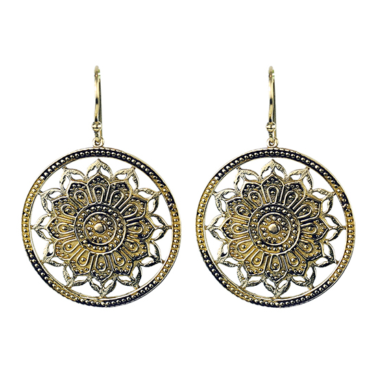 Lotus Mandala - Messing