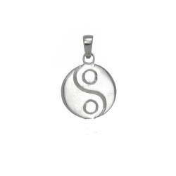 Yin Yang - sølvanheng