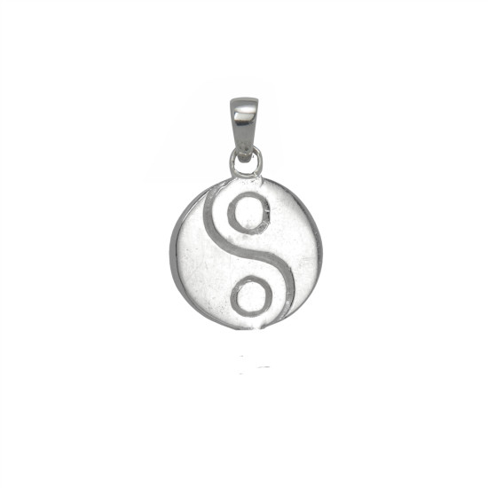Yin Yang - sølvanheng
