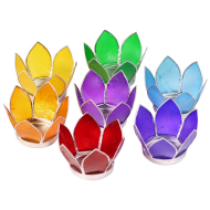 Chakra Lotus - Sølv - telysholder