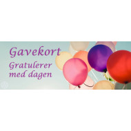 Gavekort - Bursdag - 500,-