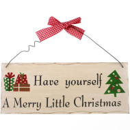 Have yourself a merry little christmas - Skilt