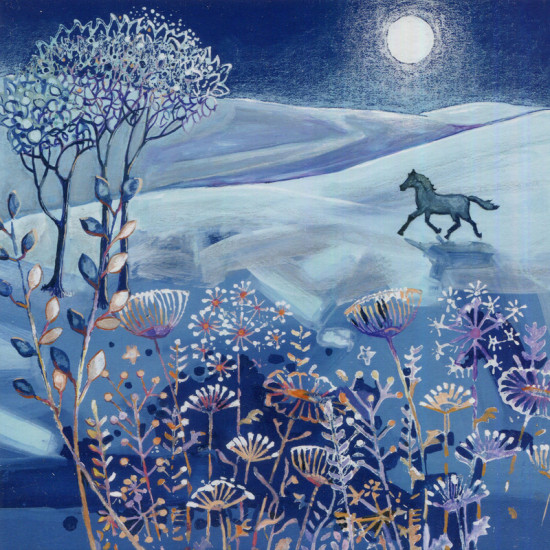 Moonlit Horse - Kort
