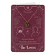 Kort med halskjede - The Lovers Tarot 