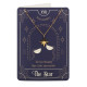 Kort med halskjede - The Star Tarot 