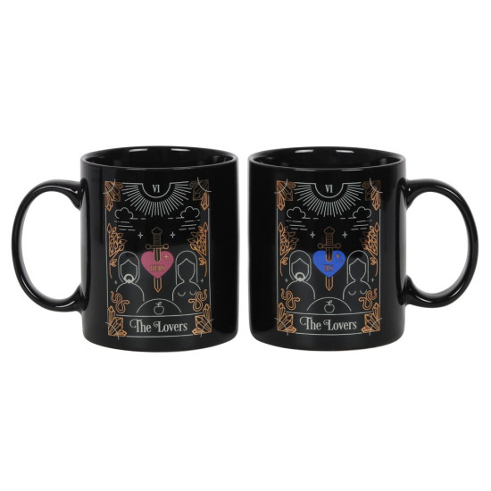 The Lovers Tarot - Sett med 2 krus
