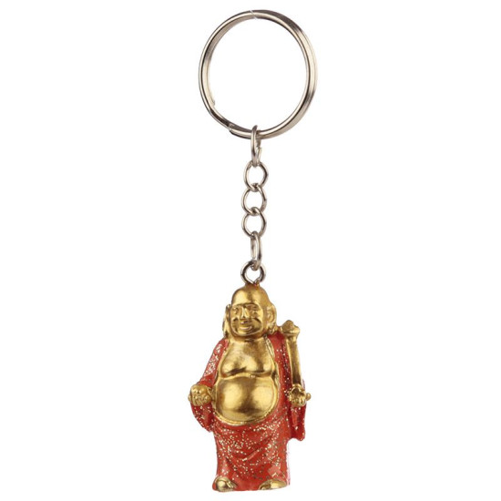 Lucky Buddha - Nøkkelring